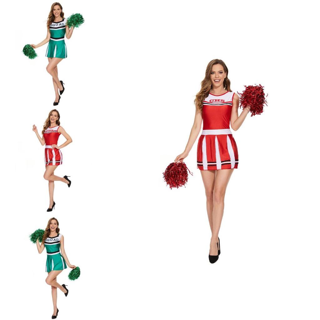 Sexy Cheerleading Uniform For Halloween Cosplay And Sports Events