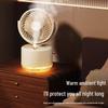 Susu 2025 Mini USB Oscillating Desktop Humidifier Fan