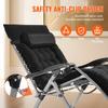 Zero Gravity Chair 33" Zero Gravity Recliner Lounge Chair Indoor & Outdoor