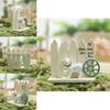 Japanese Garden Dog Fence Resin Ornament For Plant Arrangement And Gift Use