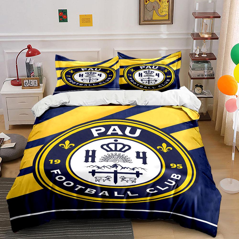 "Pau Football Club Bedding Set" Bedding Duvet Cover Set Duvet Cover Pillowcases  (1 * Duvet Cover 2 * Pillowcases, without duvet insert)
