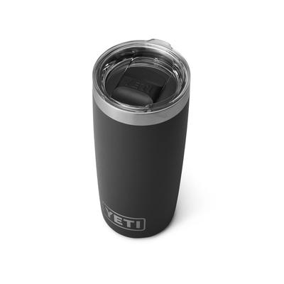 Стакан YETI Rambler 10 унций из нержавеющей стали с вакуумной изоляцией и крышкой MagSlider (черный)