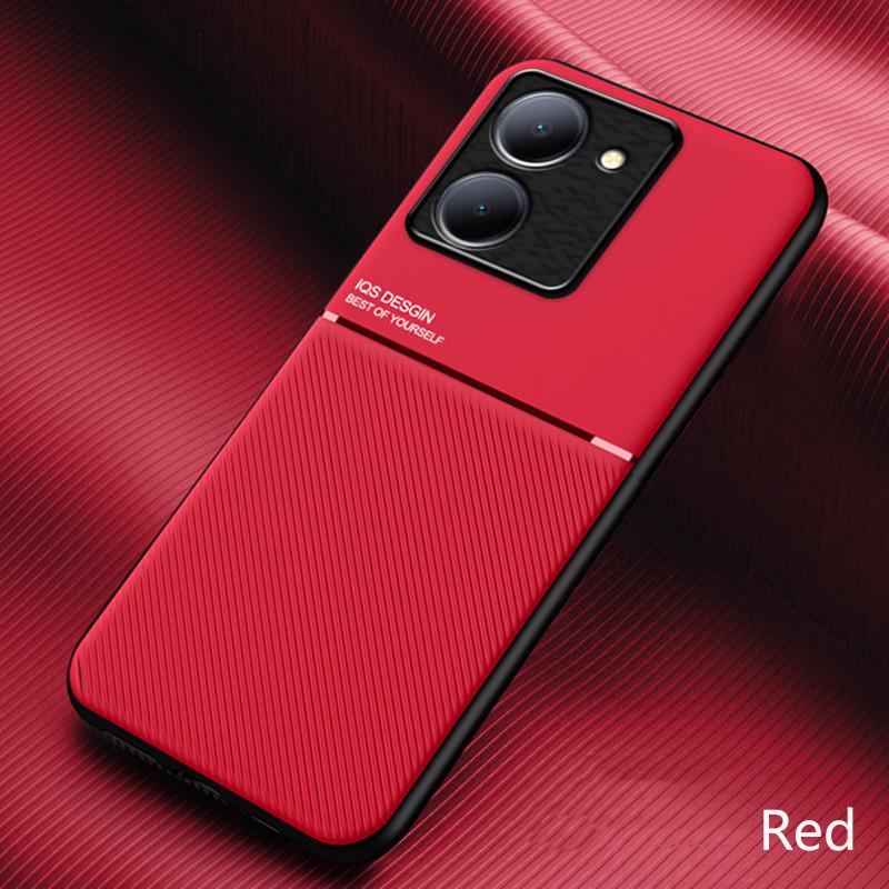 Для VIVO V29 5G чехол защитный чехол для VIVO V29 Lite V29e V27 V25e V25 встроенный автомобильный магнитный держатель телефон Coque Fundas