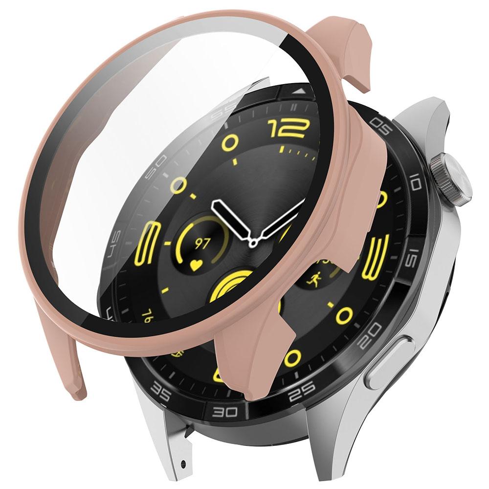 Защитный чехол из ПК + закаленного стекла для Huawei Watch GT4 46 мм 41 мм, полноэкранный защитный чехол-бампер