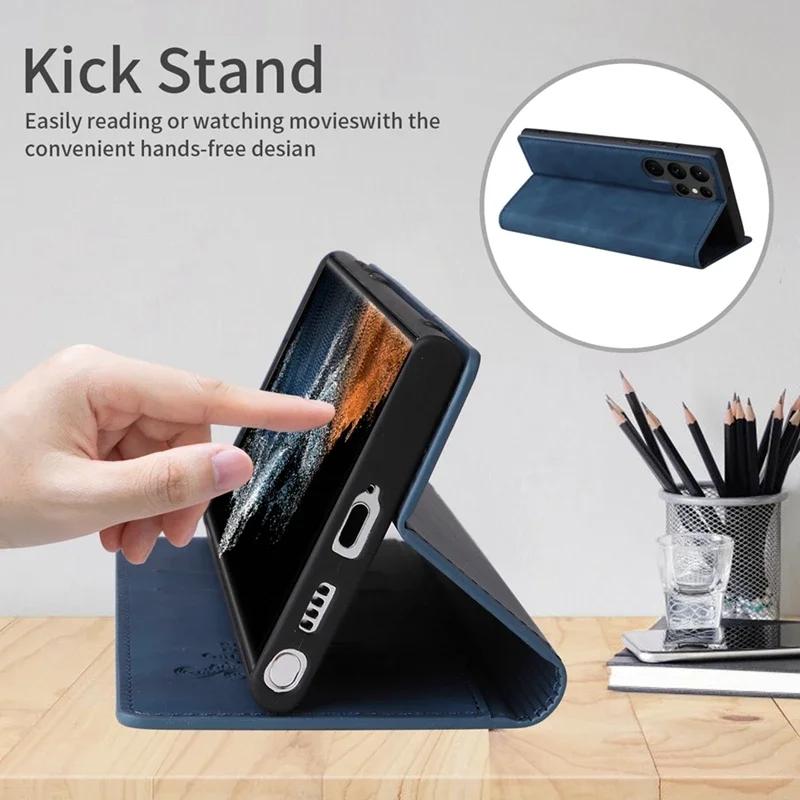 Кожаный чехол-книжка с магнитной застежкой для Samsung Galaxy A02s A03 A04s A10 A11 A12 A20 A21s A22 A23 A31 A32 A33 5G A50s A51 A52 A71