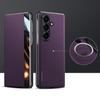 SULADA Чехол-книжка из кожи с текстурой Kevlar 600D и умным окном для телефона