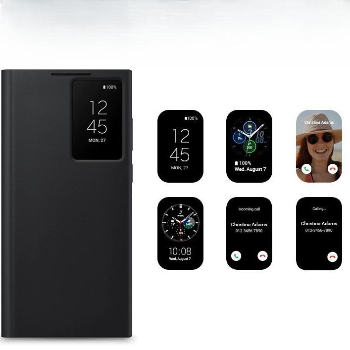 Подходит для S24ultra Flip Чехол для мобильного телефона Кошелек Официальный S25 Умный защитный чехол S24 Кожаный чехол для карт