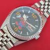 Used 142: Citizen Beautiful Condition Automatic Mickey Mouse Day-Date Watch Free Shipping