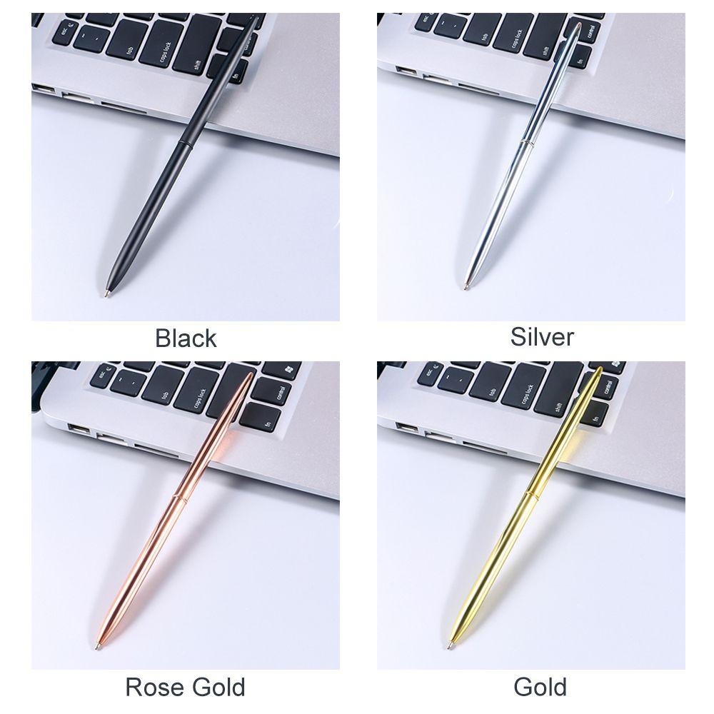 Metal Office 1.0 Mm Stationery School Writing Ballpoint Pens