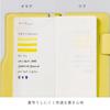 Iroha Publishing Mini A6 Modified SUNNY LIGHT NOTE Notebook, Size, BOOK, Lined, [Yellow] L-LSLN-R-01