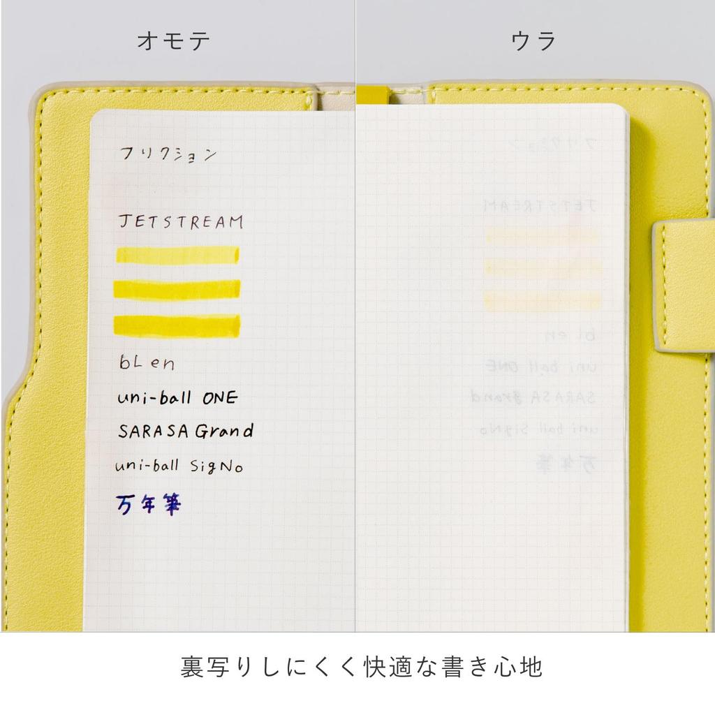 Iroha Publishing Mini A6 Modified SUNNY LIGHT NOTE Notebook, Size, BOOK, Lined, [Yellow] L-LSLN-R-01