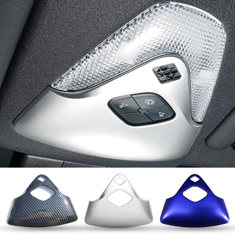 Накладка на переднюю фару для чтения из углеродного волокна ABS для Toyota C-HR CHR 2016 2017 2018 2019 Автомобильные аксессуары Декор для интерьера автомобиля