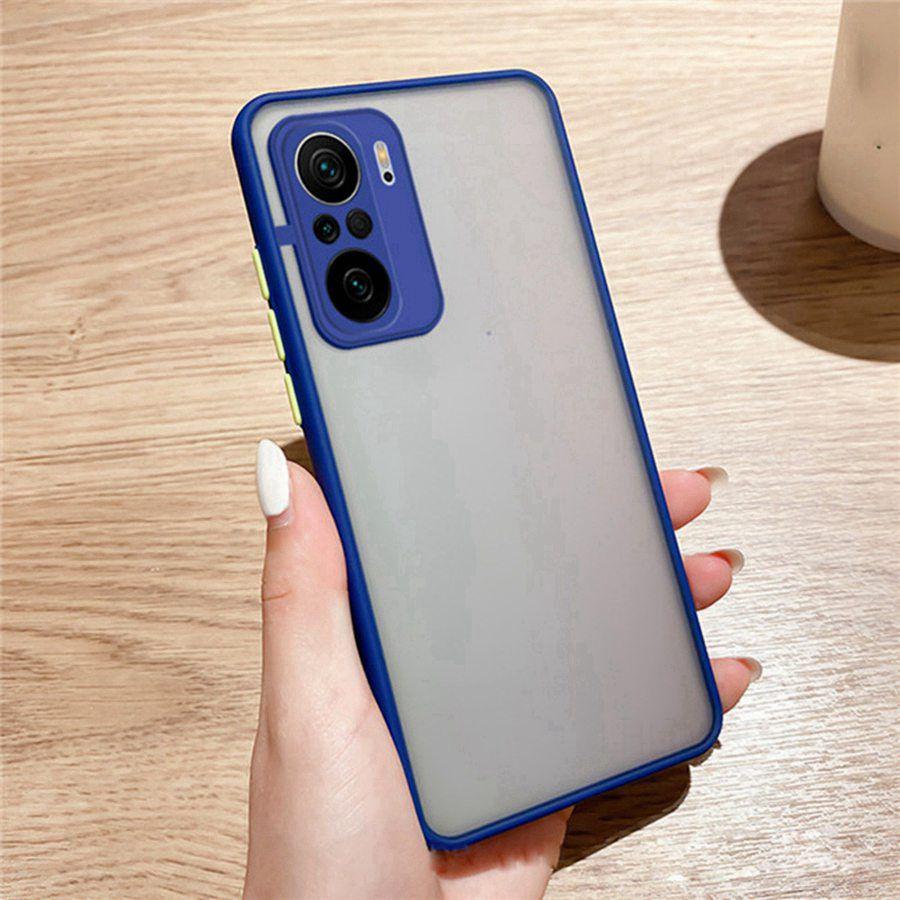 Армированный противоударный матовый чехол для Xiaomi 13T 11T 14T Poco C65 F6 X5 X6 M4 M6 Pro 5G Redmi 14C A3 9C 13C Note 12 10 11 13 14 Мягкий защитный чехол-бампер