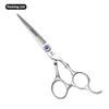 SANGELAR 6-дюймовые серебряные парикмахерские ножницы для стрижки волос филировочные ножницы профессиональные ножницы для стрижки волос высшего класса