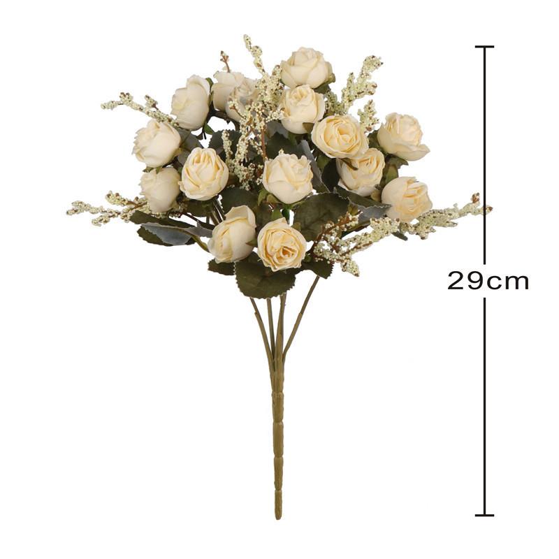 Fabric Rose Flower For Living Room Outdoor Wedding Event Decoration Fashion
