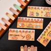 1 Piece Kawaii Stationery Kapibala Cartoon Marker Memo Pad Capybara Bookmark Flags Index Tab Sticky Notes Stickers