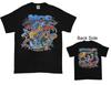 1978 Yes In Concert Tour Black Shirt Double Sided Unisex T-shirt