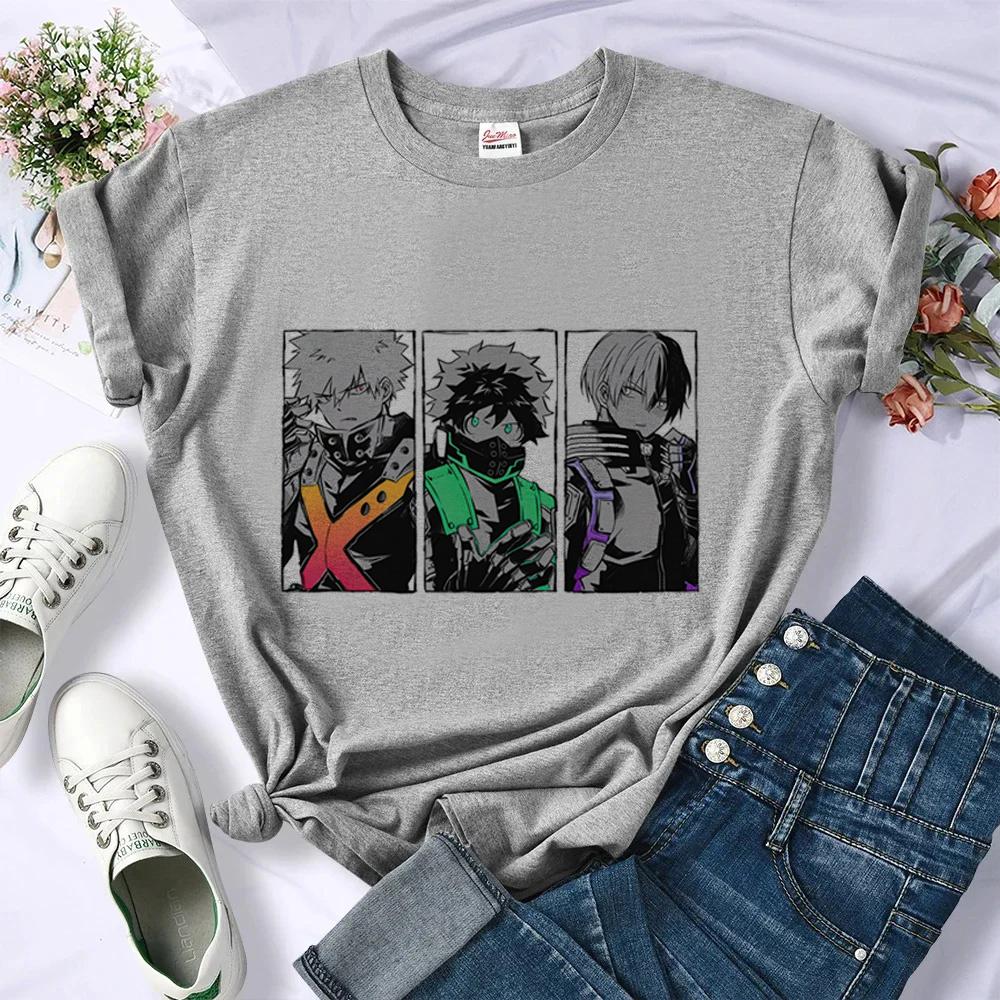 Bakugo Tshirt Girl Summer Cute Aesthetic Psychedelic Vintage Tshirt Aesthetic Summer Baddie