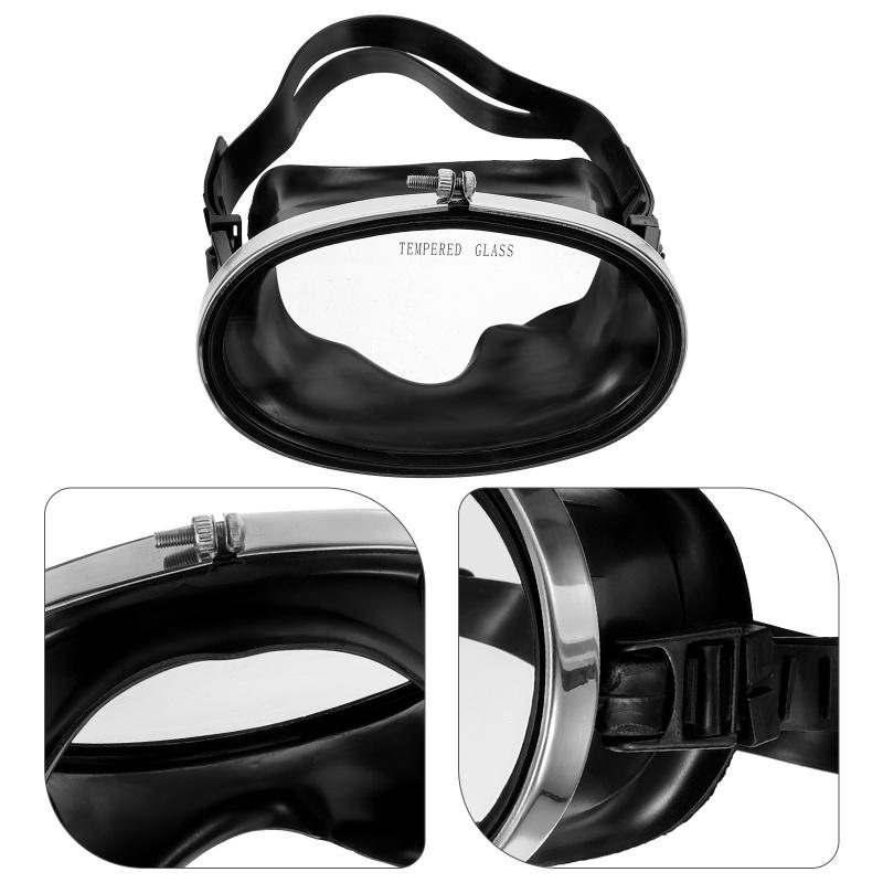 Маска для плавания, портативное снаряжение для подводного плавания, многофункциональные очки для дайвинга, водонепроницаемые мужские очки, инструменты, многоразовое подводное лицо