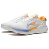 Кроссовки Li Ning Lijun 6 Essential Fabric TPU Shock Absorbing Non-Slip Wear-Stick с низким верхом для бега для мужчин, белые, синие, оранжевые, ARZT011-2