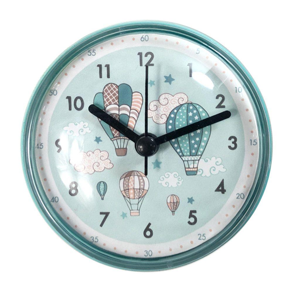 Clock Art Minimalist Battery Powered Mini Sucker Shower Clocks Home Decor Wall Watch Wall Clock