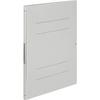 KOKUYO File Gabatto File Strong Type A4 Waterproof Cover 1000 Sheets Capacity Gray F-VS90M