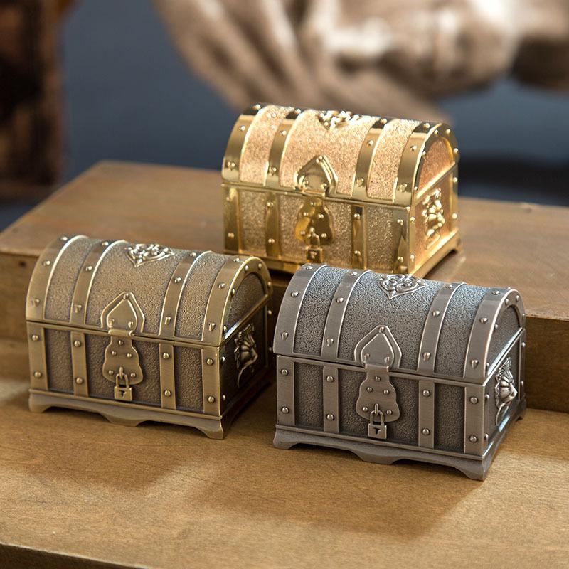 Metal Princess Jewelry Box, Treasure Box, Jewelry Storage Box, S Suitcase, Packaging Box