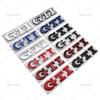 BSC1 VW 2026 Hot 1pcs 3D Metal GTI Badge Car Rear Trunk Emblem Stickers for Volkswagen Golf GTI mk2 mk3 mk4 mk5 mk6 mk7 mk8 Polo Auto ku2