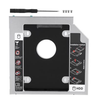 Универсальный второй алюминиевый сплав SATA3.0 HDD Caddy 9,5 мм 12,7 мм Компьютерные аксессуары для