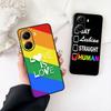 Love Is Love LGBT Rainbow Heart LGBTQ Case for Motorola Moto Edge 50 30 Fusion 40 NEO Ultra Pro G22 G23 G20 G35 G84 G13 G53