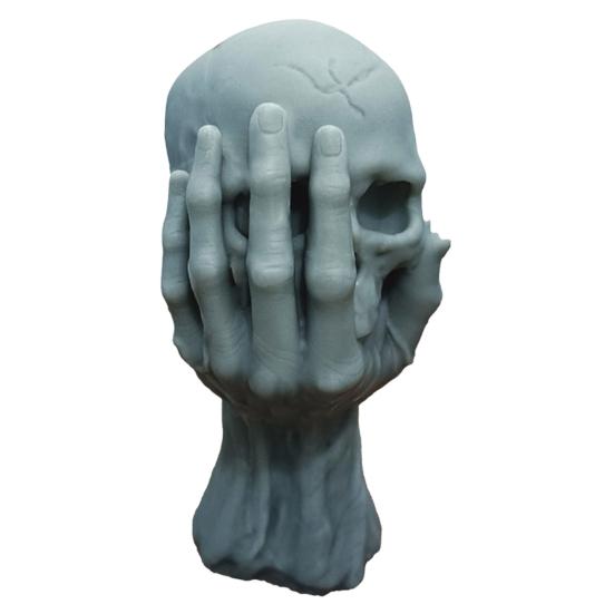 Форма для свечей Креативная форма для ароматерапии в виде черепа привидения Силиконовая форма для ручного изготовления