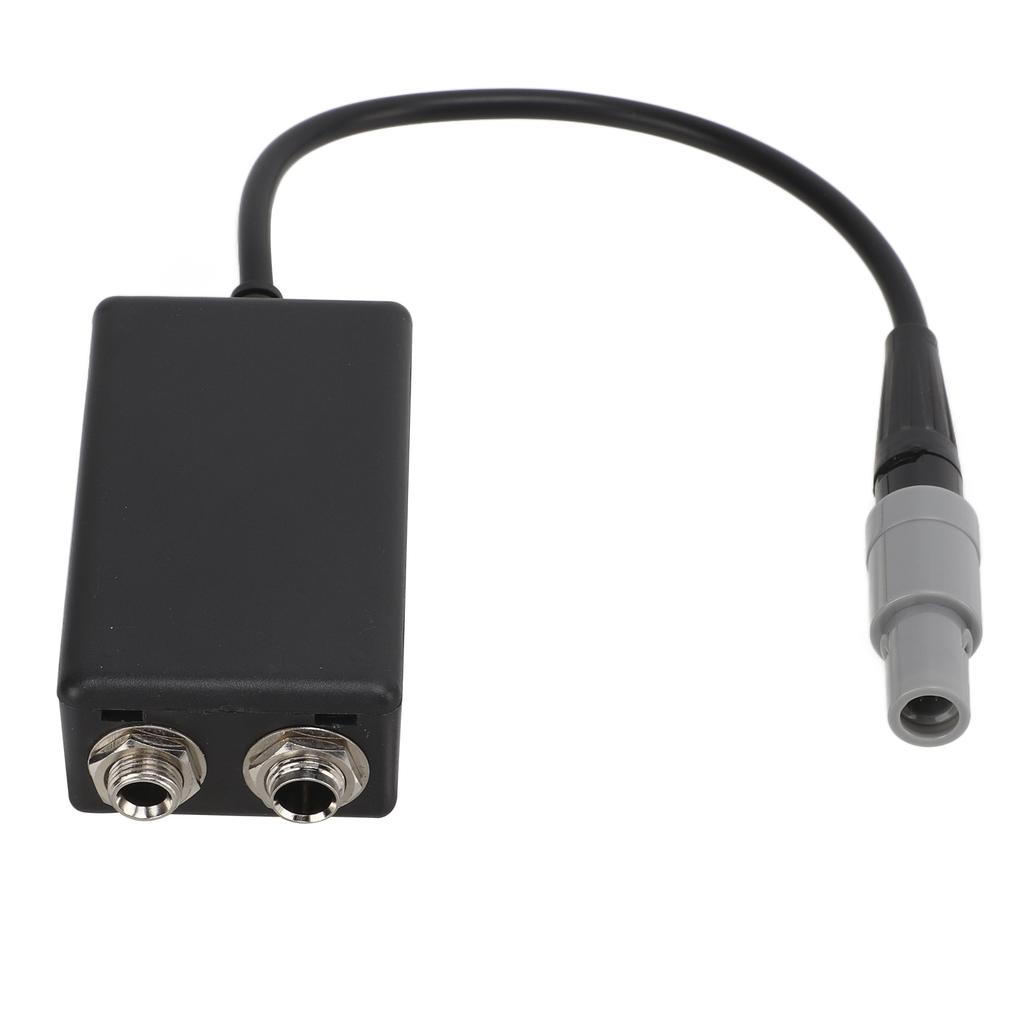 Aviation Headset Adapter General Aviation Dual for GA Female To for LEMO 6‑pin Male Adapter