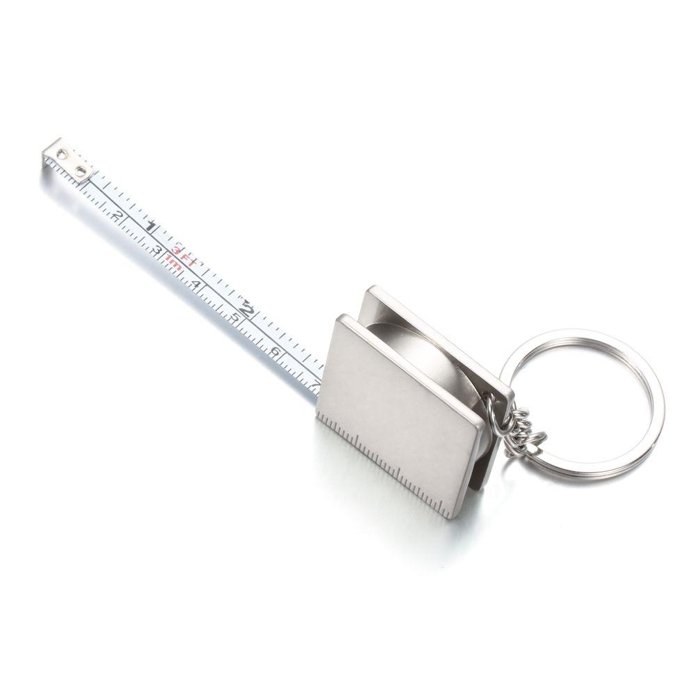 MINI Keychain Measure Измерительные инструменты Рулетки Измерительный инструмент Выдвижная линейка