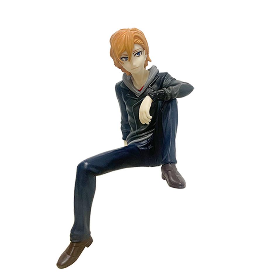 High Quality Furyu Bungo Zwerfhonden 13Cm Dazai Osamu Noedels Pers Figuur Japanse Cartoon Beeldjes Collectie Schattig Speelgoed