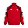 adidas 2026 Сучжоу Суперлига Свободный крой Полосатая куртка с длинным рукавом Унисекс куртки LG1973