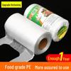 Thickened Disposable Food Storage Bags: Large Plastic Roll with Easy-Tear Design for Home and Supermarket Use