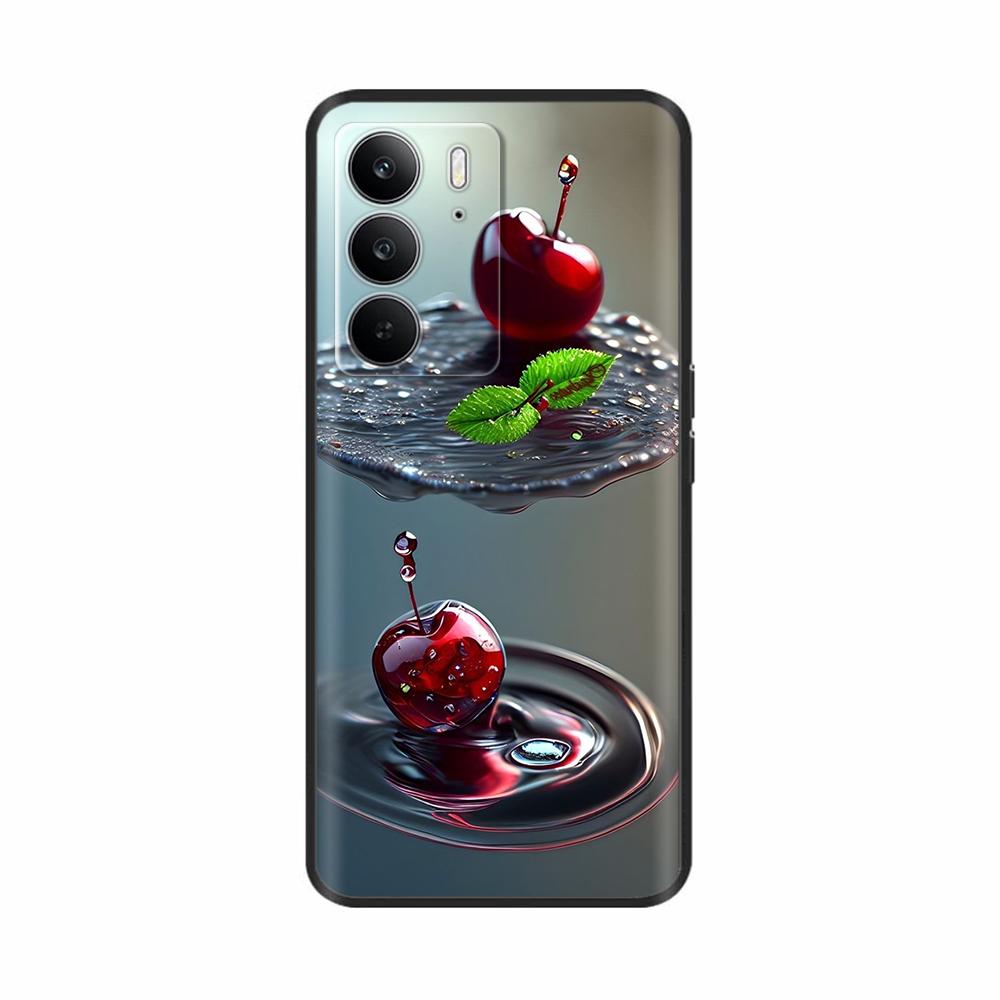 Для Realme 14x 5G Чехол Модный Цветок Мультфильм Мягкий Силикон Задняя Крышка Для Oppo Realme 14x 5G 14 X Чехлы Для Телефона Защитные Fundas