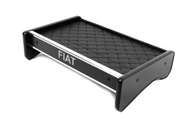 Полка на панель (Черная с черной нитью) 2006-2014 для Fiat Ducato