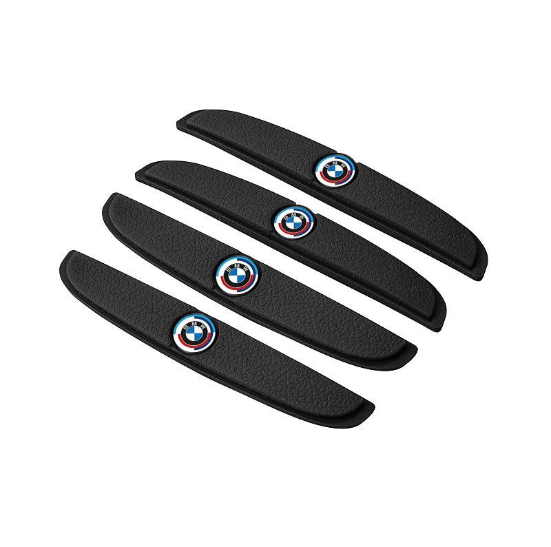 CDKO4 4Pcs Rubber Anti-collision Strip Car Door Scratch Protector Stickers For BMW X1 X2 X3 X5 X4 X6 X7 G30 G20 G32 G11 G12 F40 F30