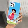 Милый мультяшный чехол Heidi для Iphone 17 Air 16 15 Plus 14 13 Mini 12 11 Pro Max 16E 7 8 SE 2020 Мягкий чехол-накладка 17 Ai