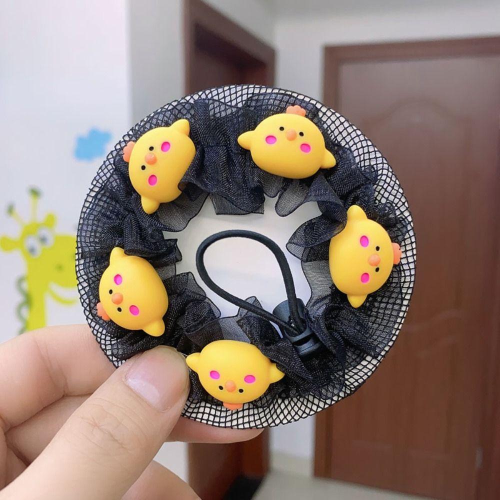 Модный головной убор балетная сетка для волос регулируемый пучок для волос для девочек эластичная сетка для волос для детей