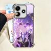Чехол для телефона Genshin Impact Keqing с покрытием для Xiaomi Poco X5 X6 X7 X8 Pro Max F8 Ultra F7 M8 M7 M5S Redmi 15C 15 14C 13C 13 X3 12
