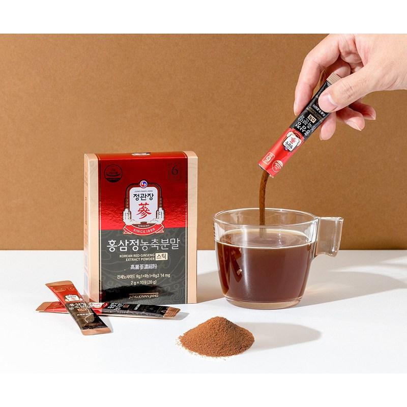 Концентрированный порошок экстракта красного женьшеня CheongKwanJang 30 шт., 60 г, 1 шт.