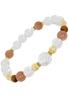 Gin No November Birthstone Citrine Mix Natural Stone Power Stone Good Luck [Shinjuku Kura] Women's Bracelet, 17.5cm, Amulet,