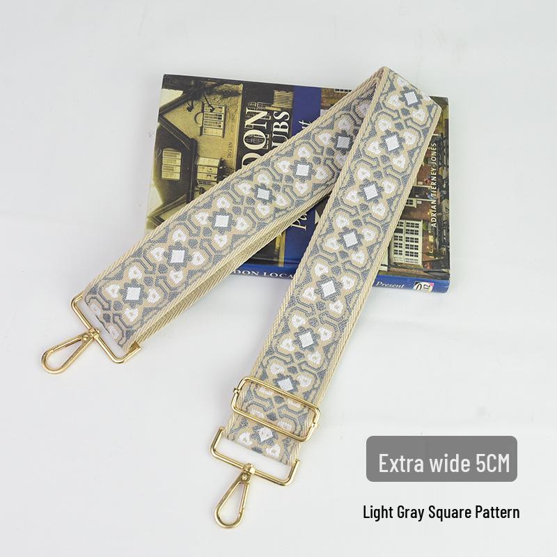 Регулируемый цветной холщовый ремешок для сумки - Широкий, Нескользящий Наплечный Запасной для женских сумок