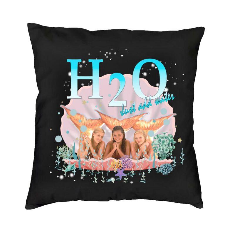 Крутая квадратная наволочка H2O Just Add Water для декора дома, 3D двусторонняя печать, чехол на подушку для автомобиля