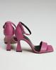 Heeled Sandals Lottini 3200101 37 Fuchsia Leather