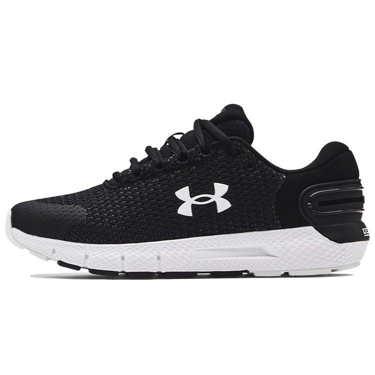 Under Armour Charged Rogue 2.5 Black White Women Sneakers 3024403-001