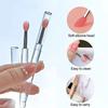 Manicure Tools Nail Arts Silicone Applicator Stick Gel Brush & Picker Gel Extension Builder