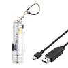 Waterproof Keychain Light Bright Long Service Life Pocket Tools Portable Mini Flashlight for Camping